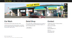 Desktop Screenshot of faacarwash.com